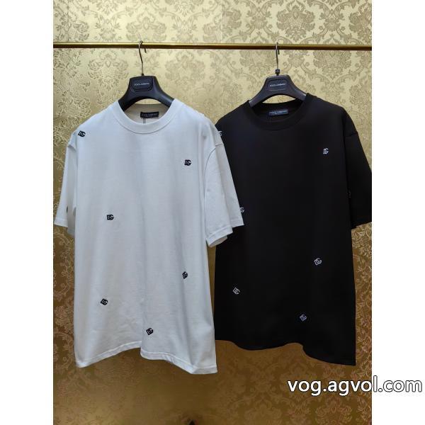 激安 通販 ブランド半袖TシャツDolce&Gabbana高級感ある2026年の夏のマスト