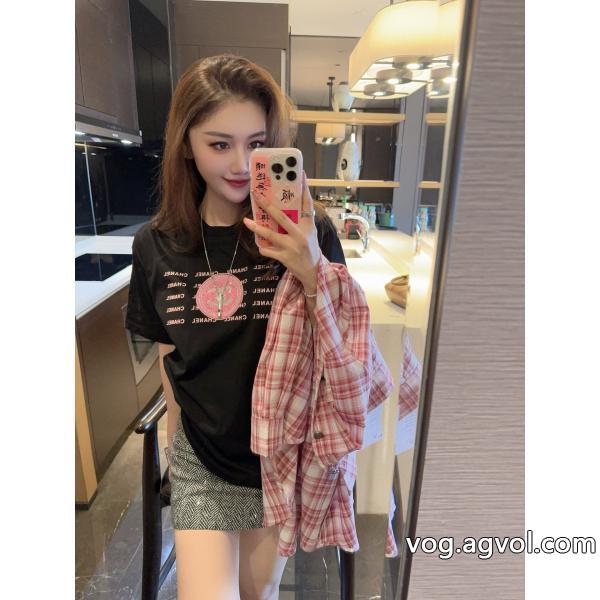 半袖Tシャツ限定版プリント夏の大人カジュアルCHコピー ブランド 優良