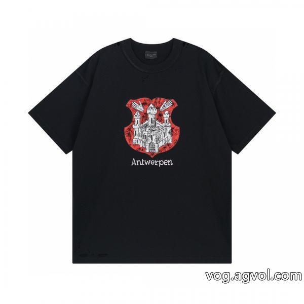 半袖Tシャツ今季は色を使った注目新品お洒落上級者偽物 ブランド 激安balenciaga