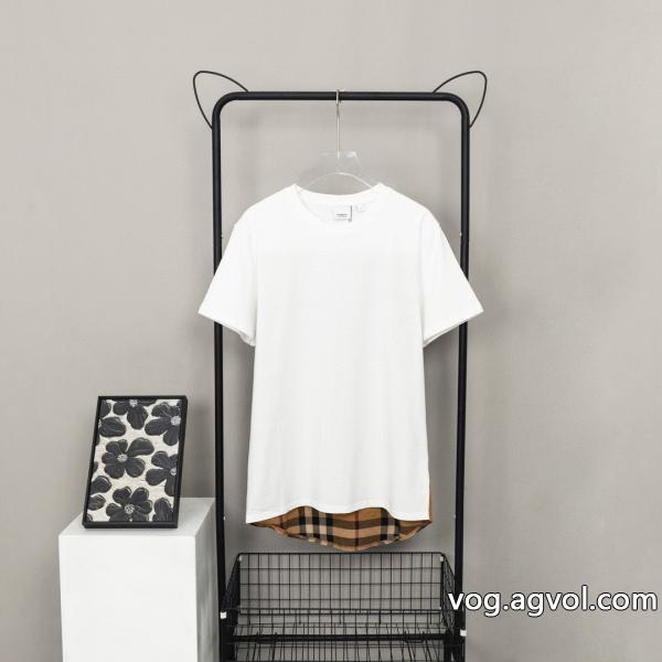海外大人気高級感が溢れたブランド コピー ショップ半袖Tシャツバーバリー