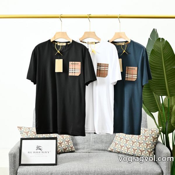 バーバリースーパー コピー  トレンドを追求した新作視線を集めて半袖Tシャツ