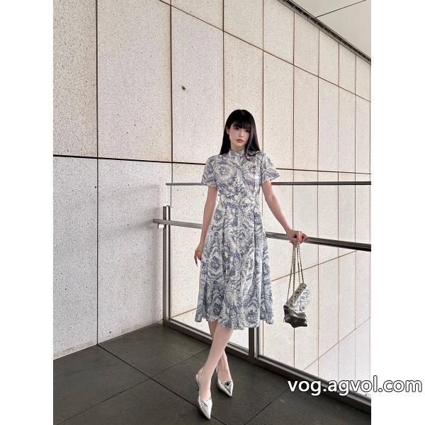激安 通販 専門DIOR大人で素敵大人の華やかさを演出ワンピース