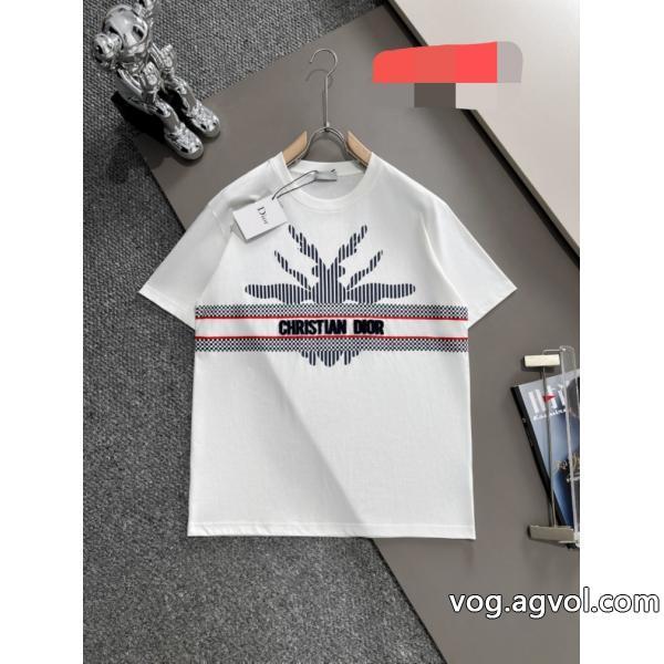 個性派さん甘過ぎず大人な印象に半袖Tシャツブランド 品 スーパー コピーDIOR