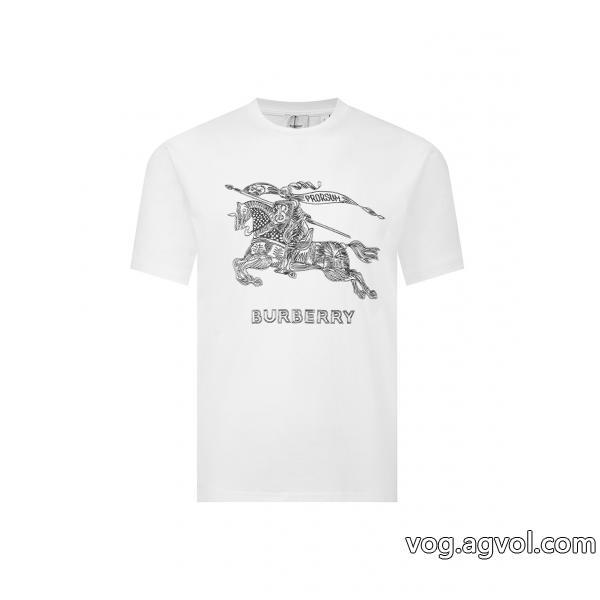 贅沢な逸品2026ファッションブランド 品 スーパー コピーBURBERRY半袖Tシャツ