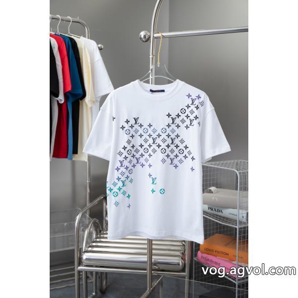 ルイ ヴィトンSS23オシャレスタイリッシュ半袖Tシャツブランド 激安
