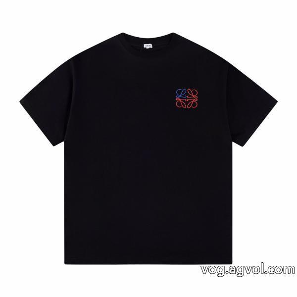 コピー 品 ブランド半袖TシャツLOEWE高級感ある知的な雰囲気夏着物