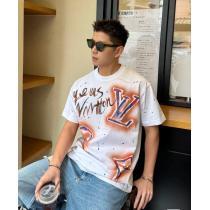 リラックス感急上昇優しげな高級人気色偽 ブランド半袖TシャツLOUIS VUITTON