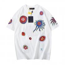 高級感が溢れた完売必至激安 ブランド半袖TシャツLOUIS VUITTON