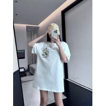 シンプル使える大人レディなシルエット半袖Tシャツ偽 ブランド 販売DIOR