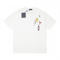 上品で優しい雰囲気に抜け感や着心地重視半袖Tシャツスーパー コピー 安心LOUIS VUITTON