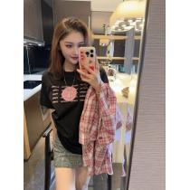 半袖Tシャツ限定版プリント夏の大人カジュアルCHコピー ブランド 優良