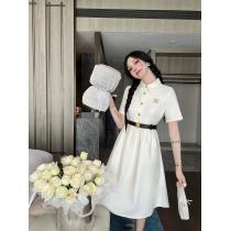 ブランド フェイクワンピース新作日本未入荷オフィスファッションMIUMIU