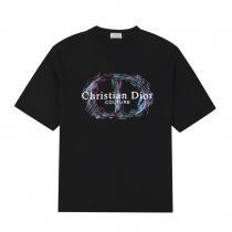 コピー 品 ブランド半袖Tシャツディオール爽やかな色合い今季はファション感漂う