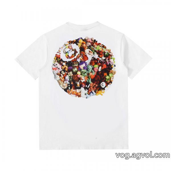 コピー 商品 販売半袖Tシャツウェアに取り入れるのが今季流肌触りの着心地が良く STUSSY