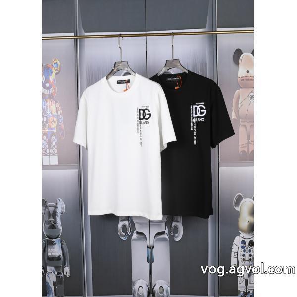 スーパー コピー 通販 優良大人で素敵2026ファッションDolce&Gabbana半袖Tシャツ