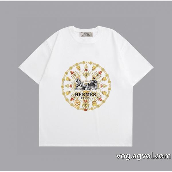 すごく稀少カラー2026SS大人OKスーパー コピー ブランド 通販HERMES半袖Tシャツ