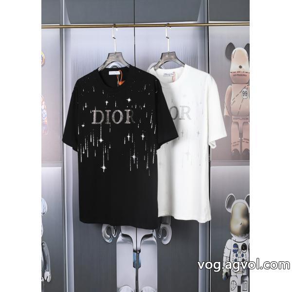 半袖Tシャツクラシックな雰囲気のトップスおしゃれの幅が広がりDIORスーパー コピー 安心 