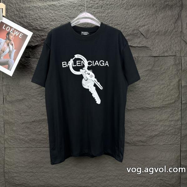 23SS 異素材季節感あふれる注目の新作ブランド 通販 激安半袖Tシャツbalenciaga