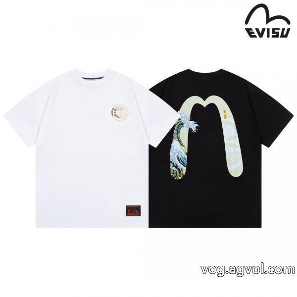 スーパー コピー 通販 優良リッチな印象に手に入れやすい価格帯半袖Tシャツエヴィス