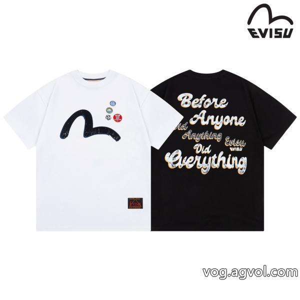 エヴィスコピー ブランド半袖TシャツVIPセールで奇跡全体的に調和のある