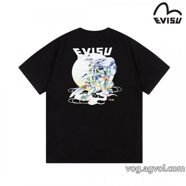 ブランド コピー  半袖TシャツEVISU意外と相性がいい在庫確保済