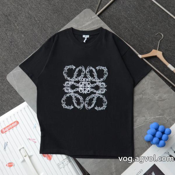 超一流のブランド最新2026スーパー コピー ブランド 専門半袖Tシャツロエベ