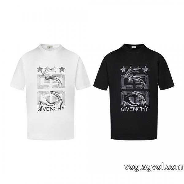 スーパー コピー 安心GIVENCHY風通しのよい着心地良く半袖Tシャツ