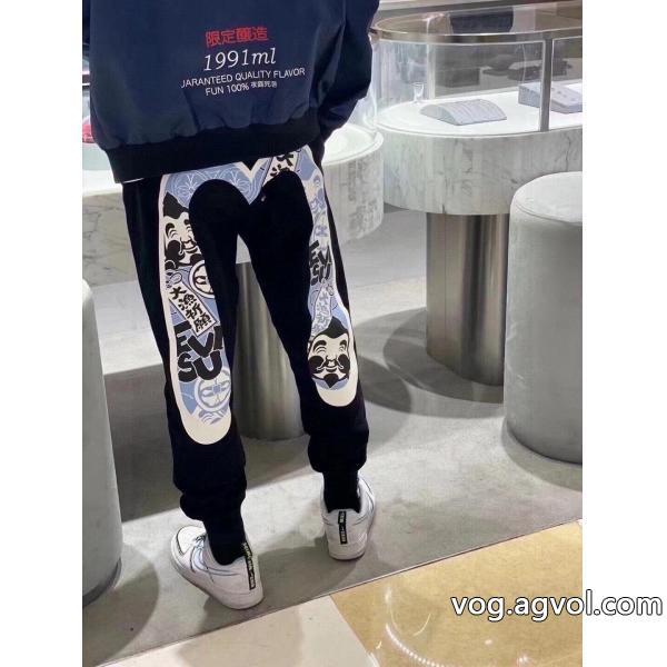 SS23オシャレ話題沸騰EVISU激安 通販 専門スラックス