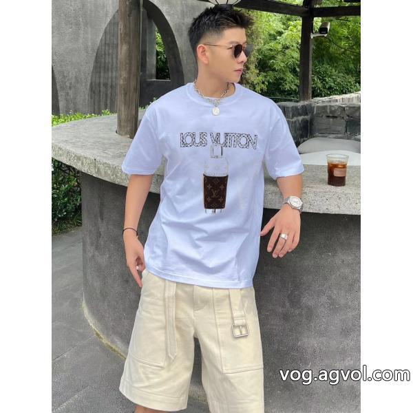 ブランド 品 コピー半袖Tシャツお買い得魅力が光るルイ ヴィトン