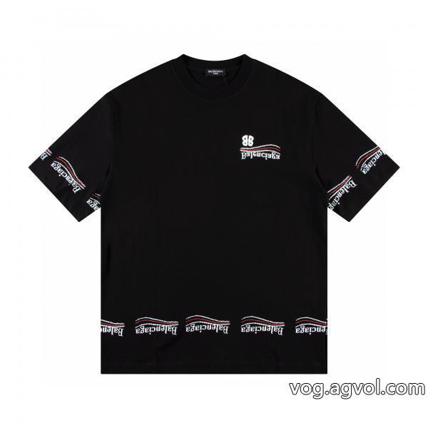 コピー ブランド 通販 安心半袖Tシャツ今すぐ欲しい旬デザインbalenciaga