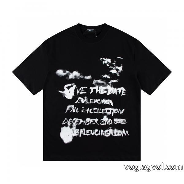 balenciaga半袖Tシャツブランド コピー 激安毎シーズン人気が高い大人可愛いスタイル