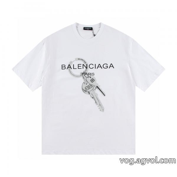 完売目前2026年の最新アイテム偽 ブランド半袖Tシャツbalenciaga