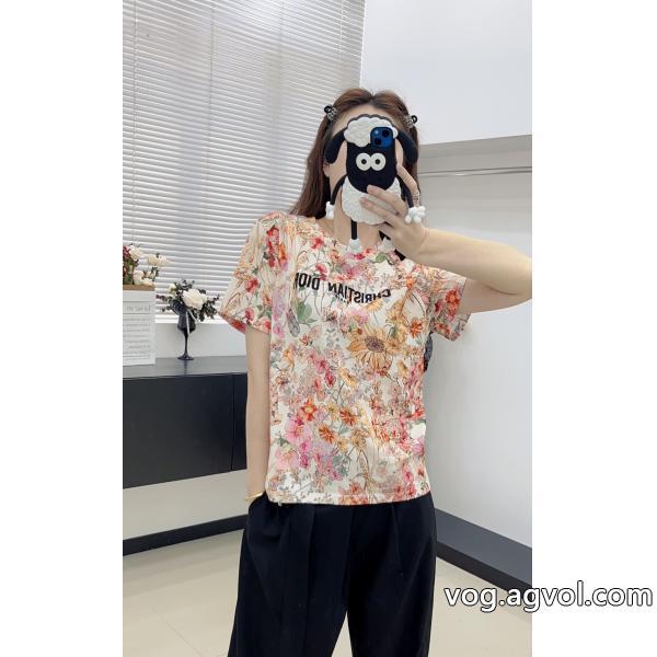 在庫あり即発高品質素材ディオール半袖Tシャツコピー ブランド 販売