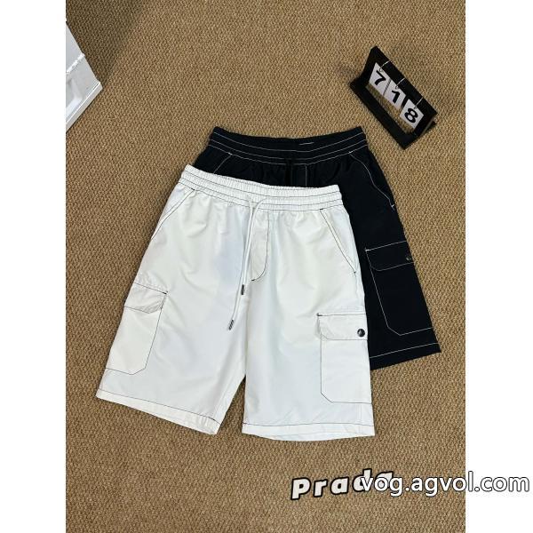 半ズボンコピー 品 ブランド快適な着心地大人っぽく見せ新作PRADA