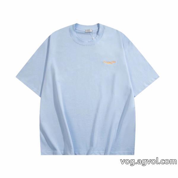 偽 ブランド 販売ディオール半袖Tシャツ2026即旬な装いに高級感が好評です