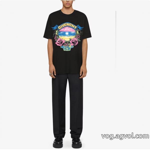 限定デザイン人気商品再入荷半袖Tシャツジバンシーブランド コピー 着払い