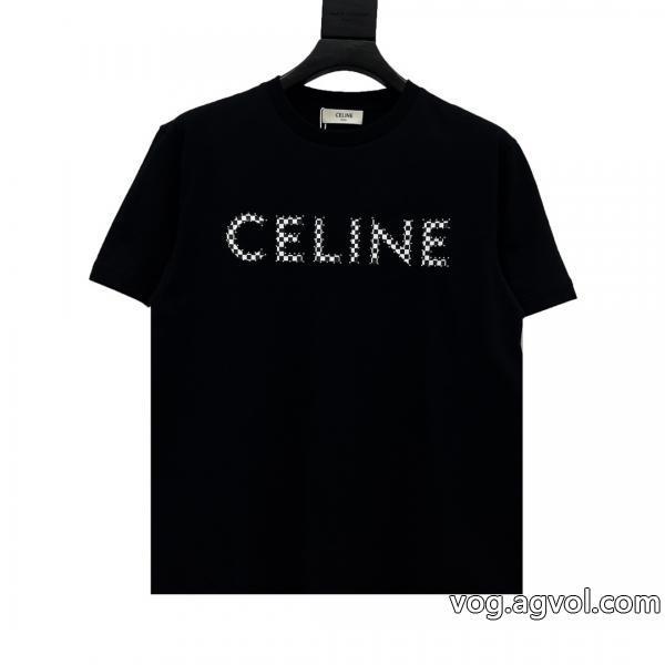 ジュアル感強めの着カワイイ雰囲気スーパー コピー 品CELINE半袖Tシャツ