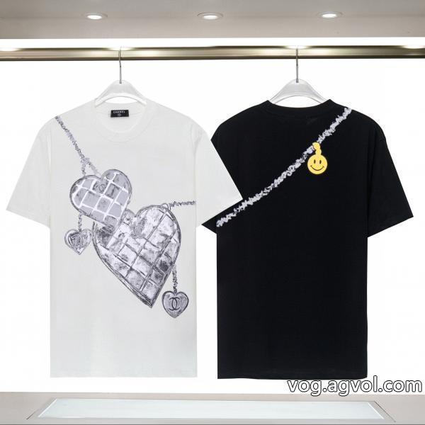ブランド コピー s 級風通しのよい2026限定新作CH半袖Tシャツ