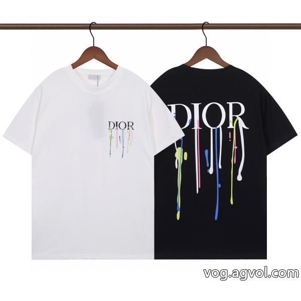 DIOR激安 ブランド 通販半袖Tシャツ注文殺到夏に爆発的な人気