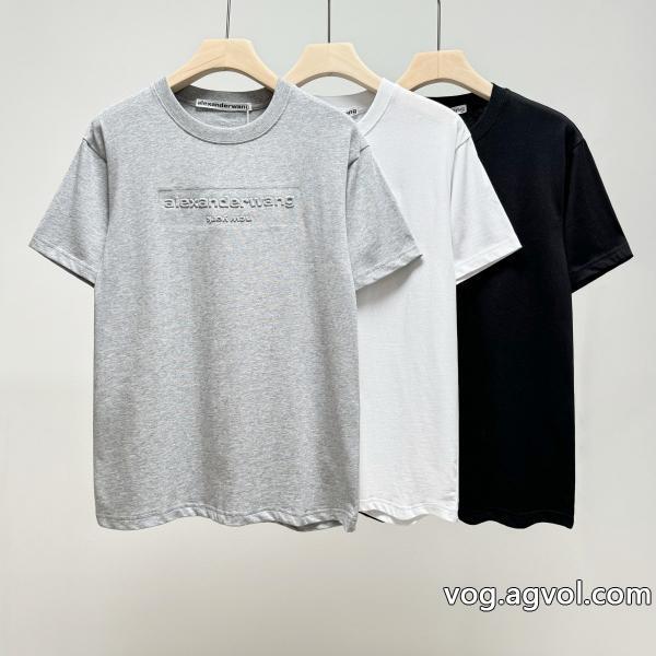 ALEXANDER WANG23SS洗練デザインカジュアルで気分爽快コピー 商品 販売半袖Tシャツ