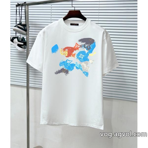 スーパー コピー  半袖TシャツSS23限定版お洒落な印象にLOUIS VUITTON