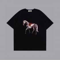 スタイルUP効果あり高級感が好評ですHERMESブランド コピー  半袖Tシャツ