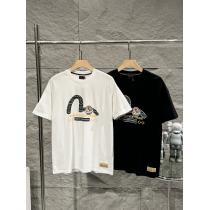 EVISU偽 ブランド夏の涼しい人気新作今年の夏は着こなし半袖Tシャツ