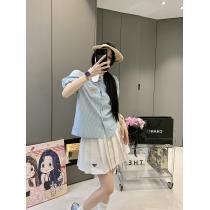 MIUMIU半袖シャツスタイルアップ効果爽やかさコピー ブランド 優良