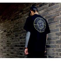リッチな印象に海外直送半袖TシャツStone Island偽 ブランド
