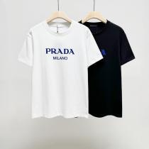 コピー ブランド 通販お洒落上級者魅力がたっぷり半袖Tシャツプラダ