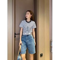 コピー ブランド 通販スタイルを綺麗にSS23オシャレLOUIS VUITTON半袖Tシャツ