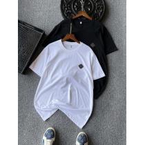 ブランド 偽物 激安半袖Tシャツ通勤の定番リラックスした雰囲気にTHOM BROWNE