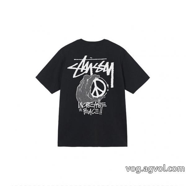 偽 ブランド 購入人気の高い海外直送半袖TシャツSTUSSY