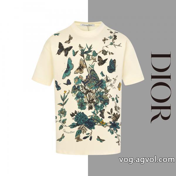 偽物 ブランド半袖TシャツDIOR存在感のある使い勝手の良いトレンド